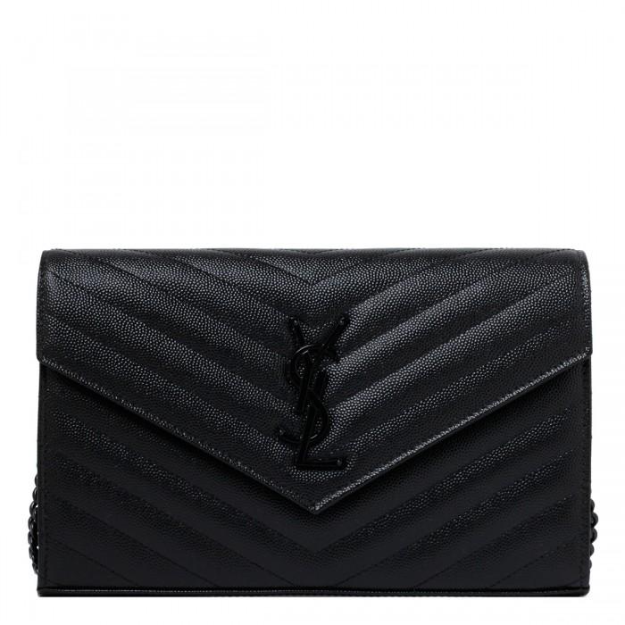 le noir cortina Cassandre chain wallet