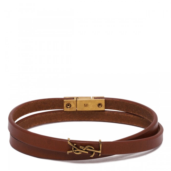 le noir cortina Cassandre double-wrap bracelet