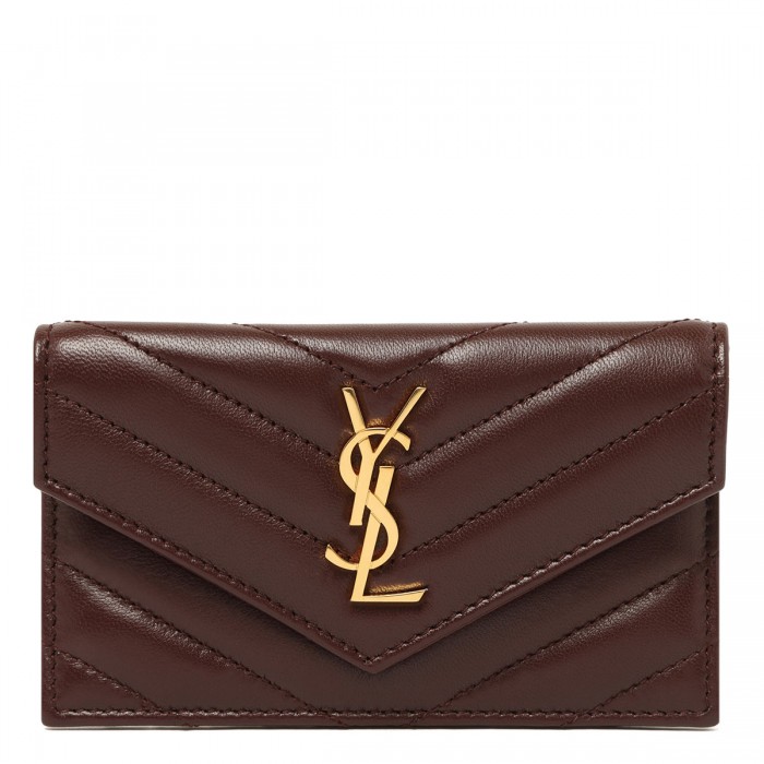 le noir cortina Cassandre Fragments flap card case