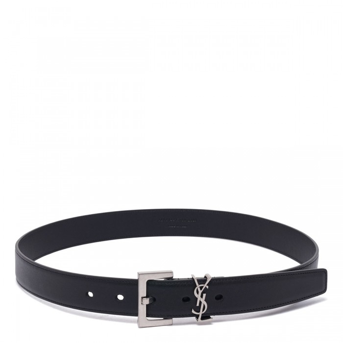 le noir cortina Cassandre leather belt