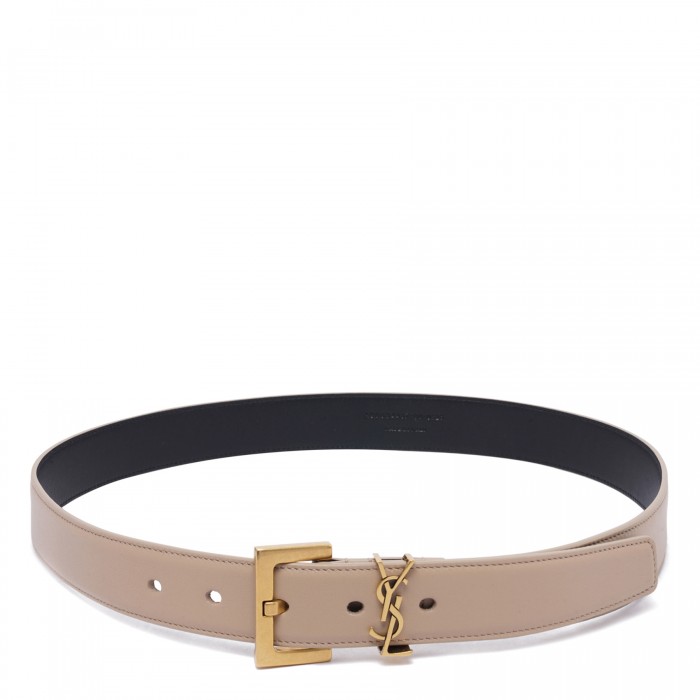 le noir cortina Cassandre leather belt