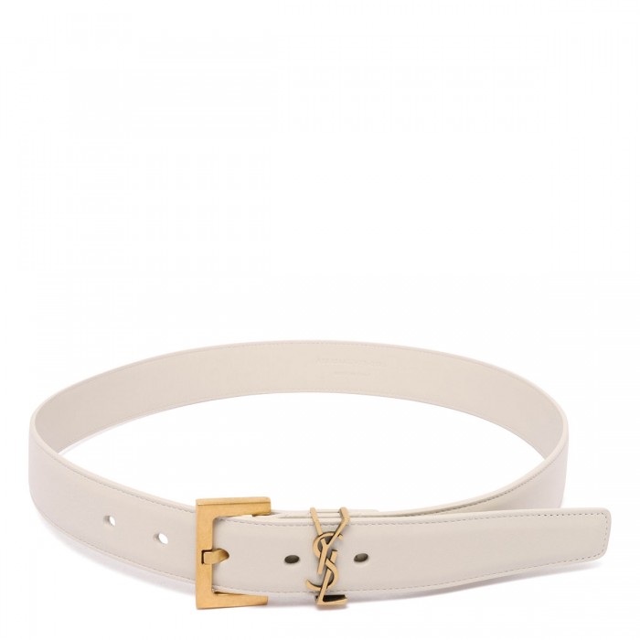 le noir cortina Cassandre leather belt