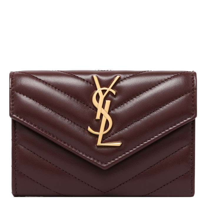 le noir cortina Cassandre leather wallet