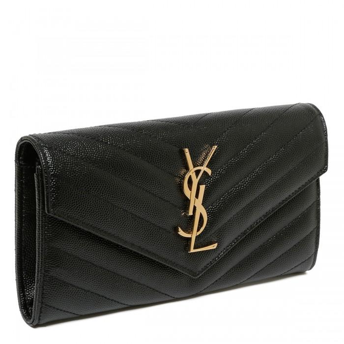 Le Noir Cortina Cassandre Matelassé Large Wallet