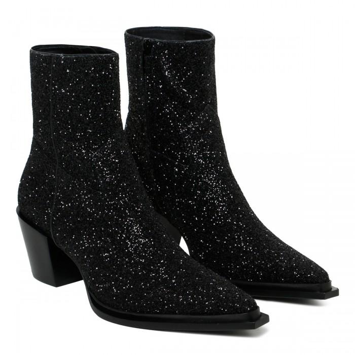 Le Noir Cortina Cece Glittery Booties
