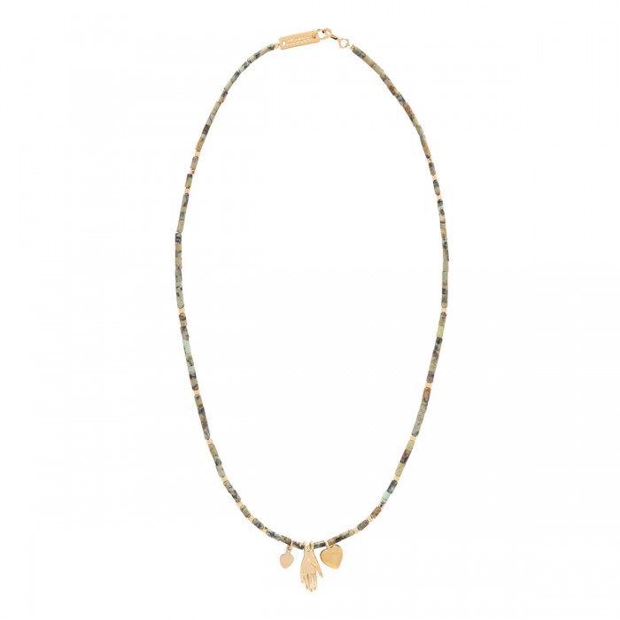 le noir cortina Charm necklace