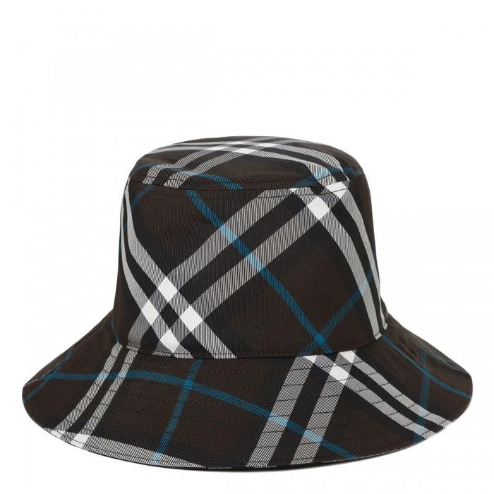 le noir cortina Check bucket hat