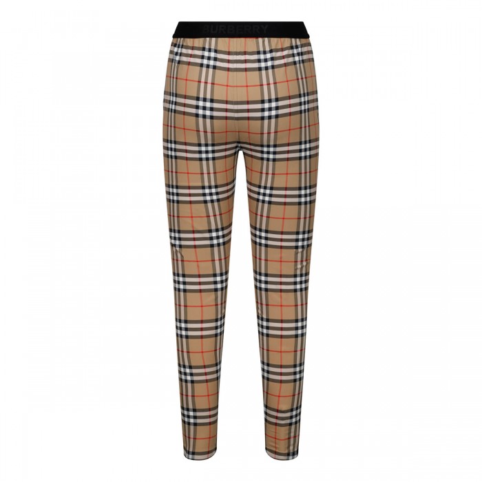 Le Noir Cortina Check Stretch Jersey Leggings