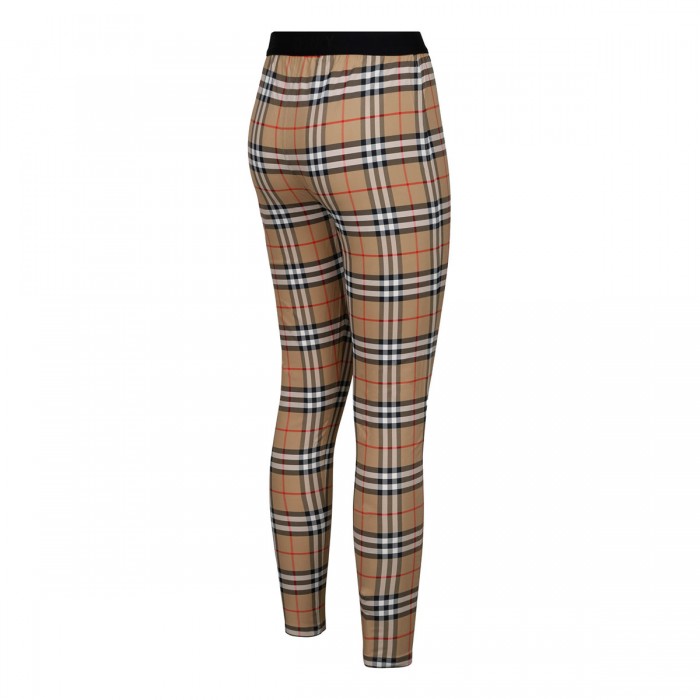 Le Noir Cortina Check Stretch Jersey Leggings