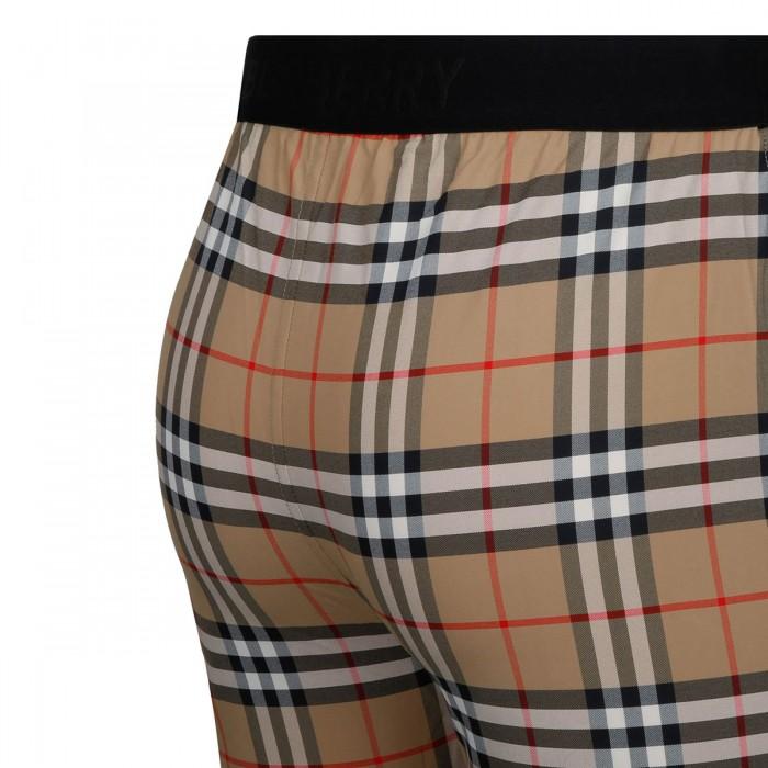 Le Noir Cortina Check Stretch Jersey Leggings