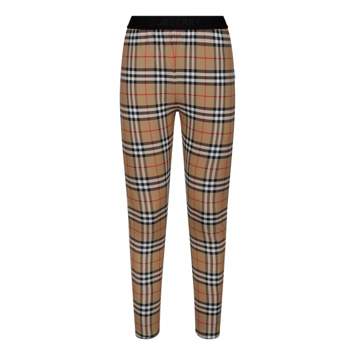 le noir cortina Check stretch jersey leggings