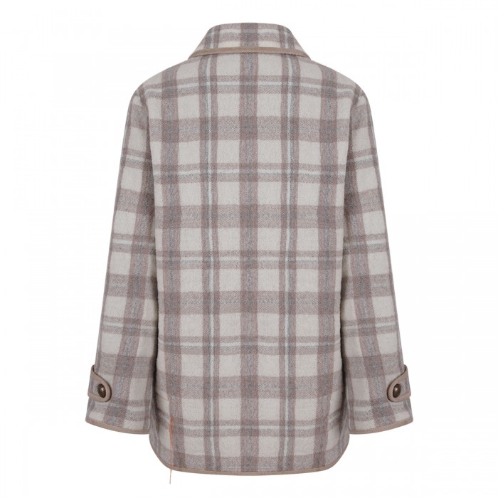 Le Noir Cortina Check Wool Jacket