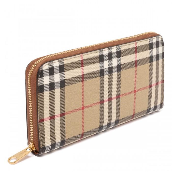 Le Noir Cortina Check Zipped Wallet