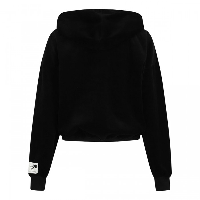 Le Noir Cortina Chenille Jersey Hoodie