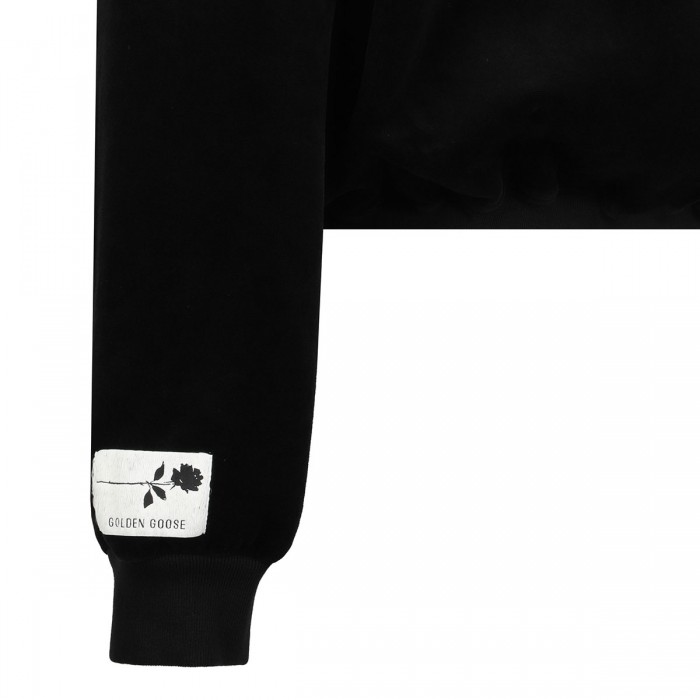 Le Noir Cortina Chenille Jersey Hoodie