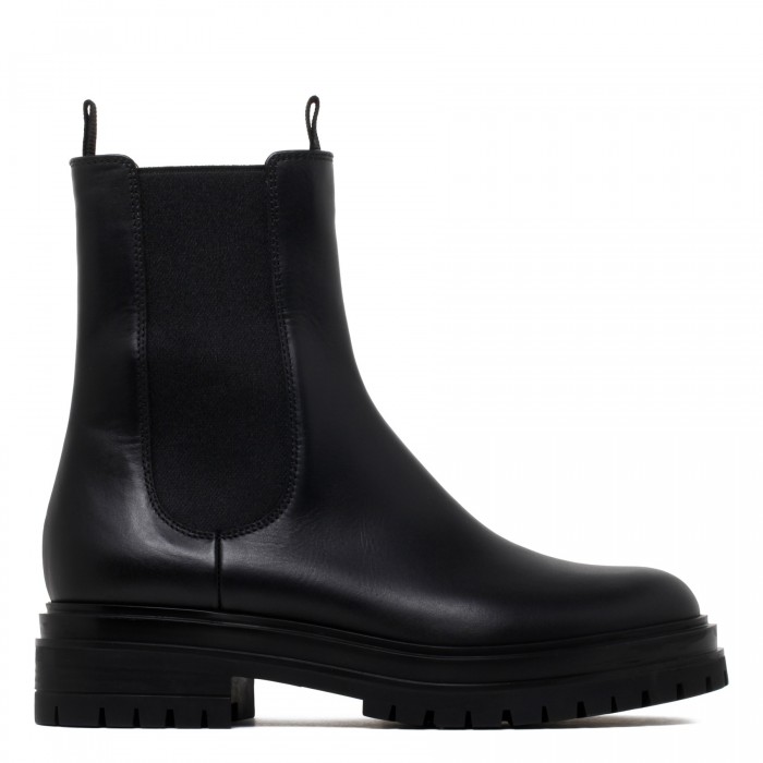 le noir cortina Chester Chelsea boots