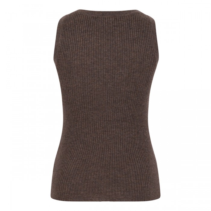 Le Noir Cortina Cipro Wool And Cashmere Top