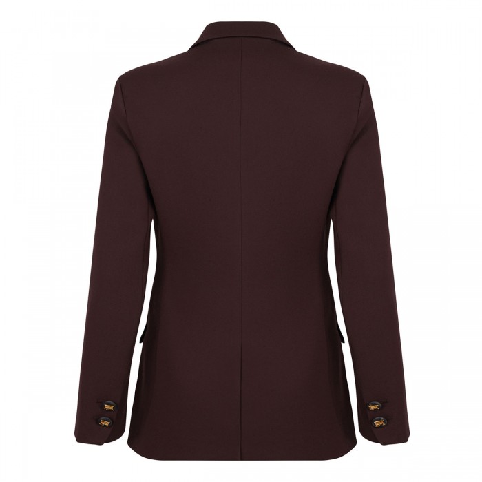 Le Noir Cortina Coffee Hue Gabardine Blazer