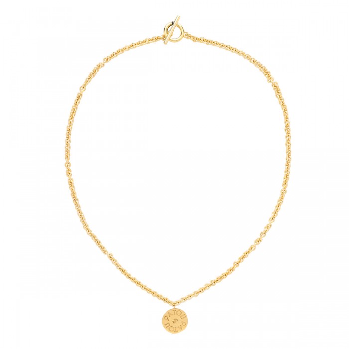 le noir cortina Coin pendant necklace