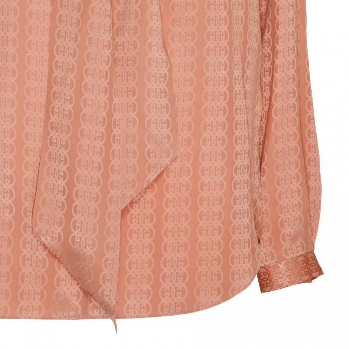 Le Noir Cortina Crêpe Satin Shirt