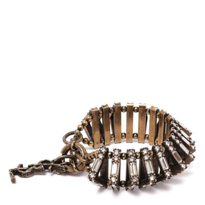 Le Noir Cortina Crystal Pyramid Bracelet