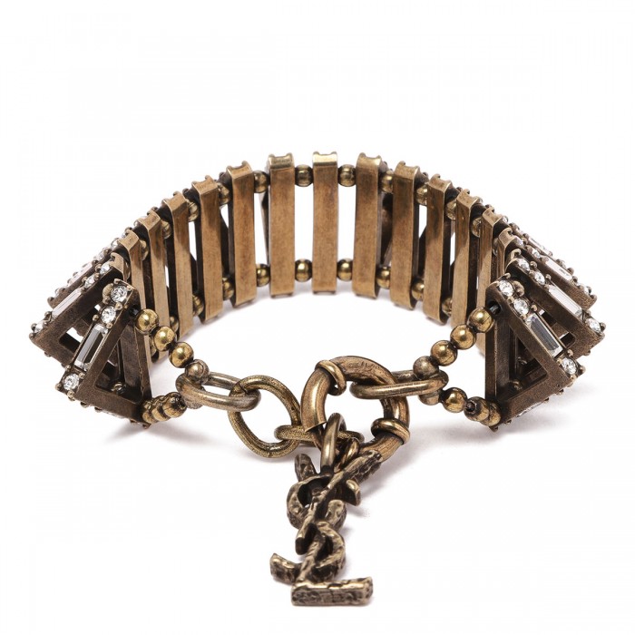 Le Noir Cortina Crystal Pyramid Bracelet
