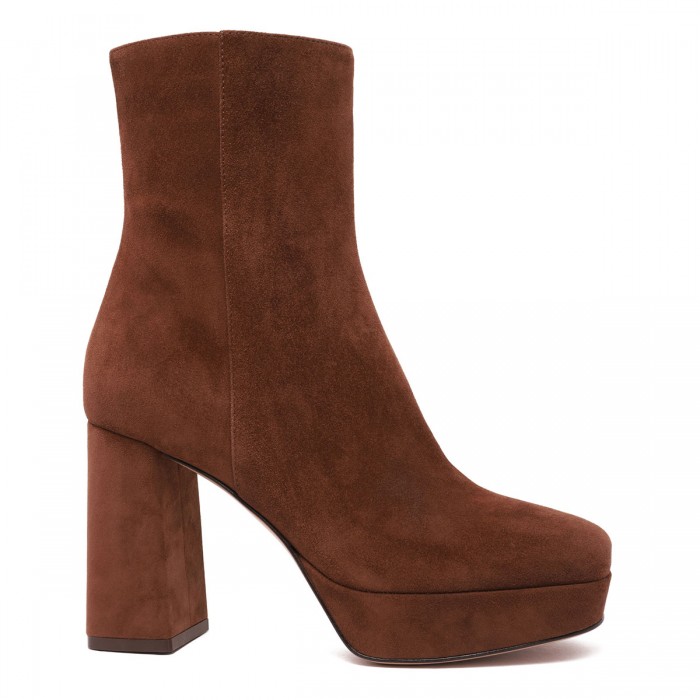 le noir cortina Daisen suede booties