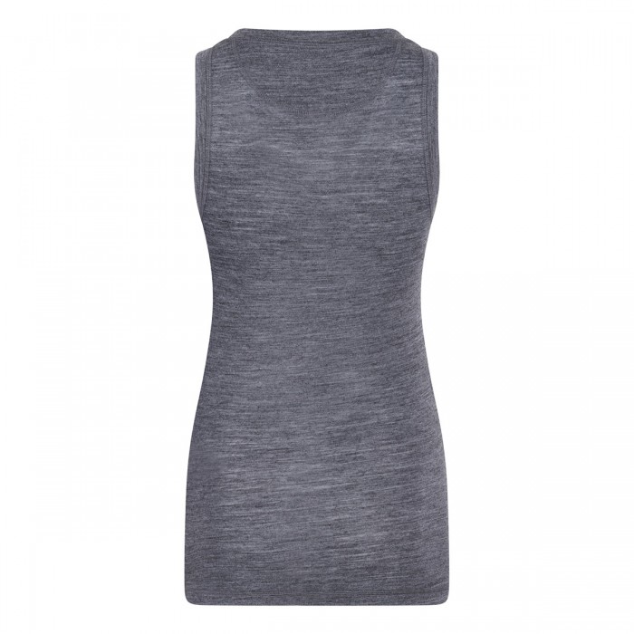 Le Noir Cortina Dark Gray Wool Blend Top