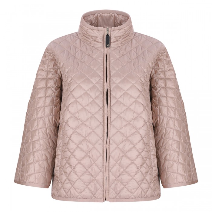 le noir cortina Delfina reversible padded cape