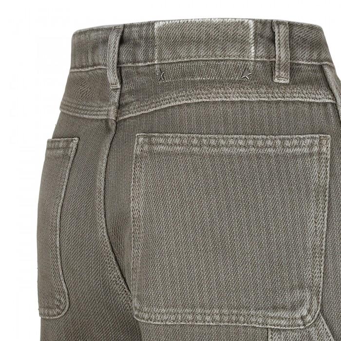 Le Noir Cortina Destroyed Pinstripes Jeans