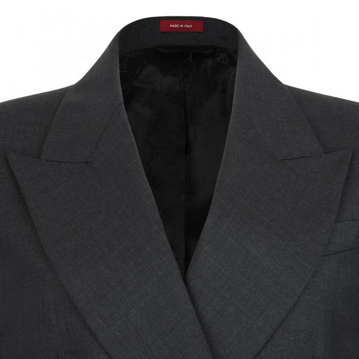 Le Noir Cortina Double-breasted Wool Jacket