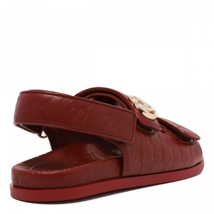 Le Noir Cortina Double G Sandals