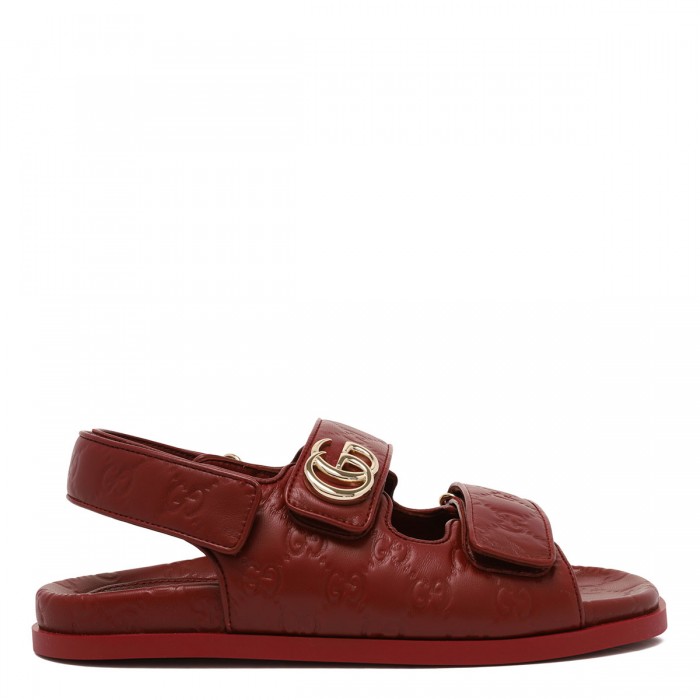 le noir cortina Double G sandals