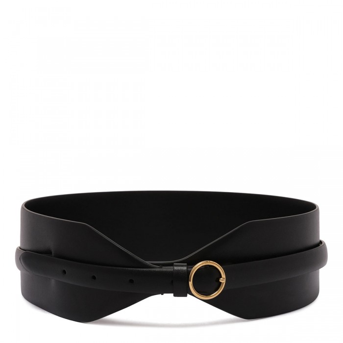 le noir cortina Double large belt