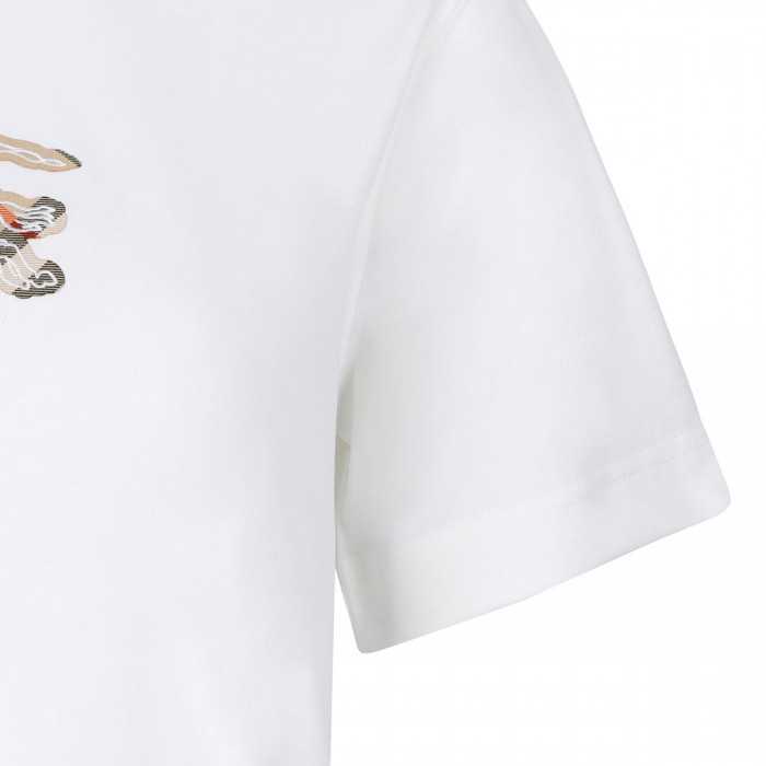 Le Noir Cortina EKD Check Cotton T-shirt