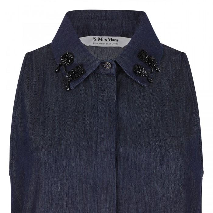 Le Noir Cortina Elena Denim Dress