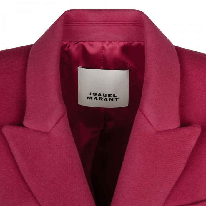 Le Noir Cortina Enarryli Raspberry Hue Coat
