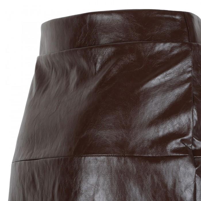 Le Noir Cortina Faux Leather Pencil Skirt