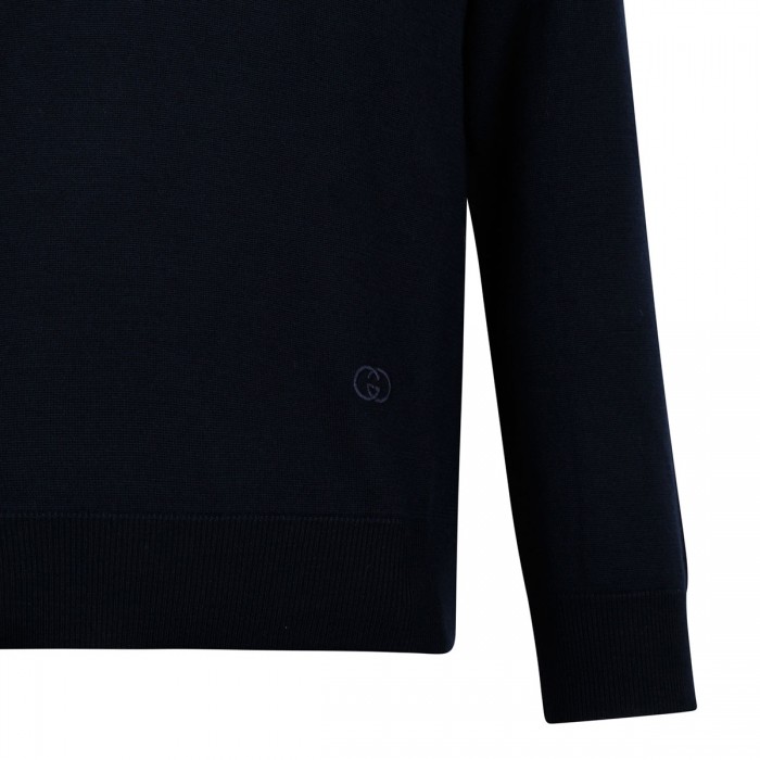Le Noir Cortina Fine Wool Polo Top