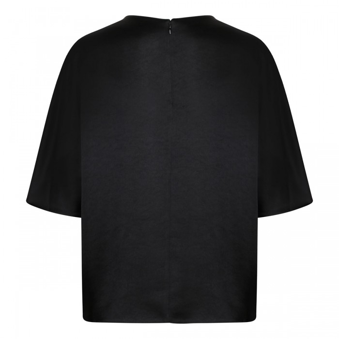 Le Noir Cortina Fluid Satin Viscose Blouse