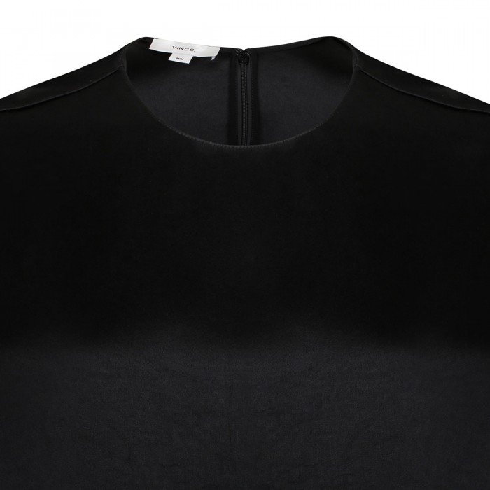 Le Noir Cortina Fluid Satin Viscose Blouse