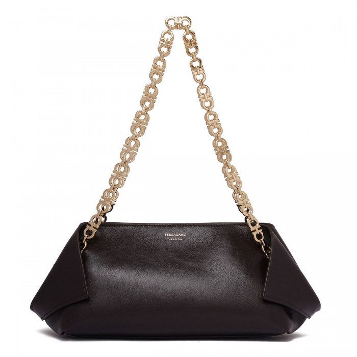 le noir cortina Folded S shoulder bag