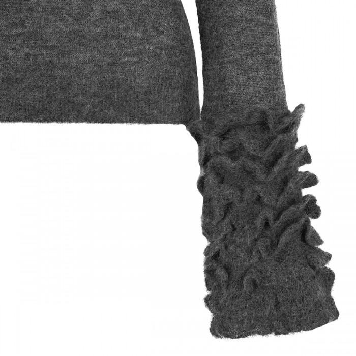 Le Noir Cortina Frills Mohair Sweater