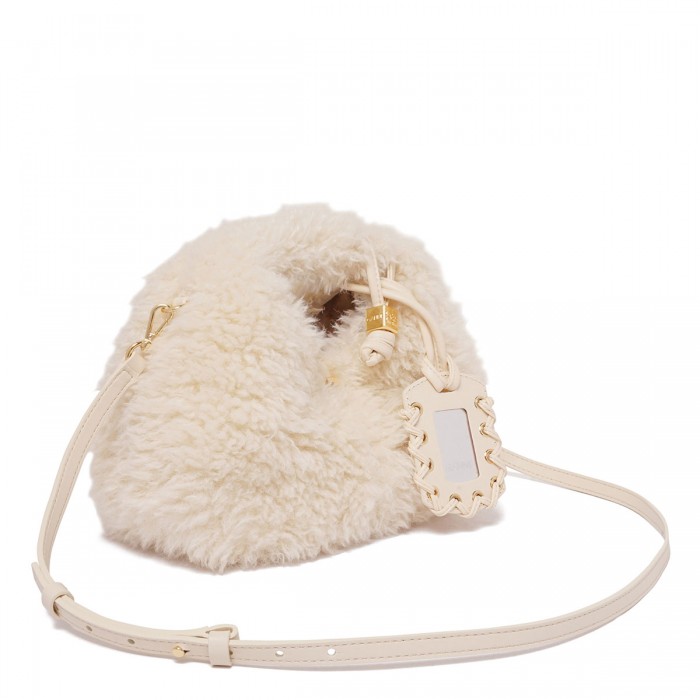 Le Noir Cortina Fur Mini Hobo Bag