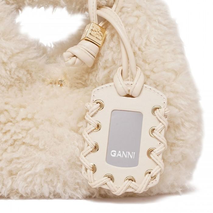 Le Noir Cortina Fur Mini Hobo Bag