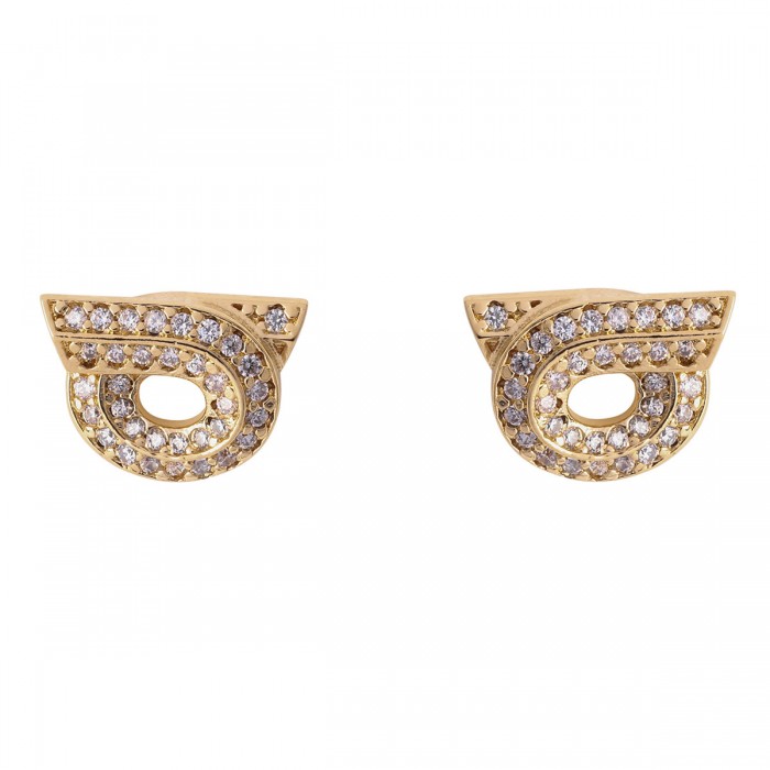 le noir cortina Gancini New crystals 14 earrings