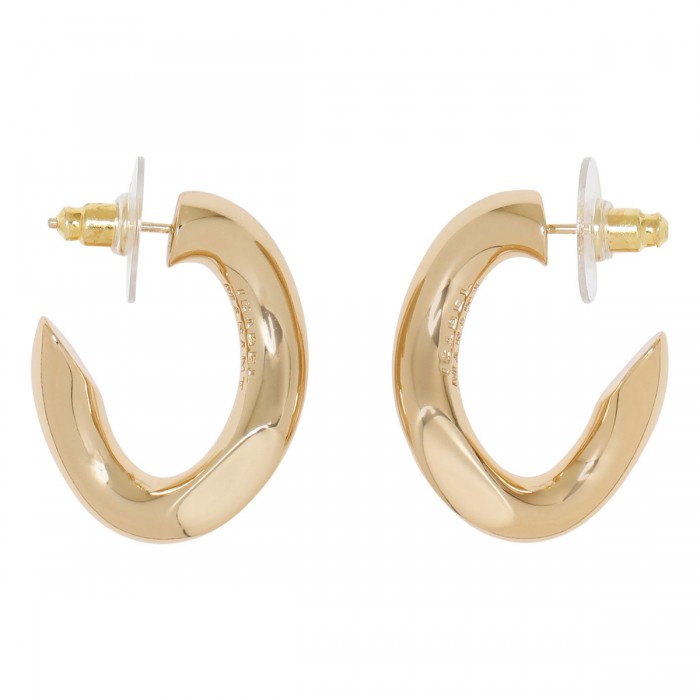 le noir cortina Gold-tone Links earrings