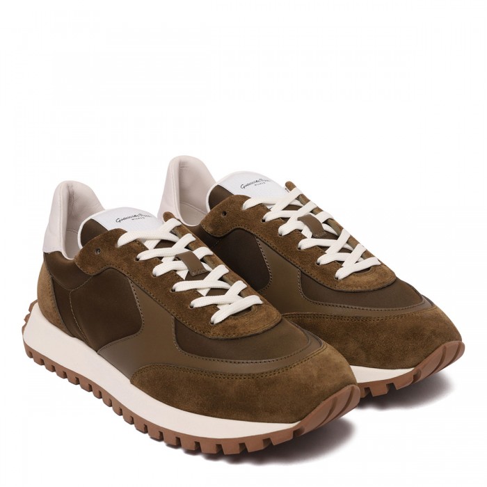 Le Noir Cortina Gravel Brown Sneakers