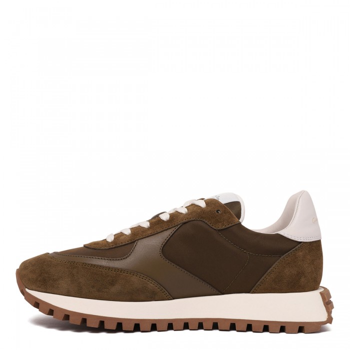 Le Noir Cortina Gravel Brown Sneakers