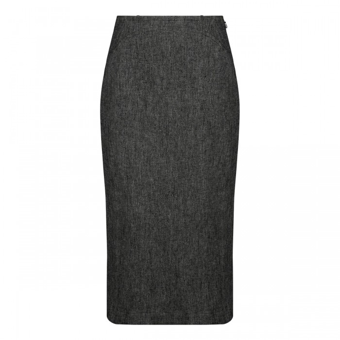 le noir cortina Gray mermaid skirt